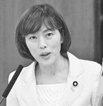 (写真)質問する田村智子議員=1日、参院行政監視委
